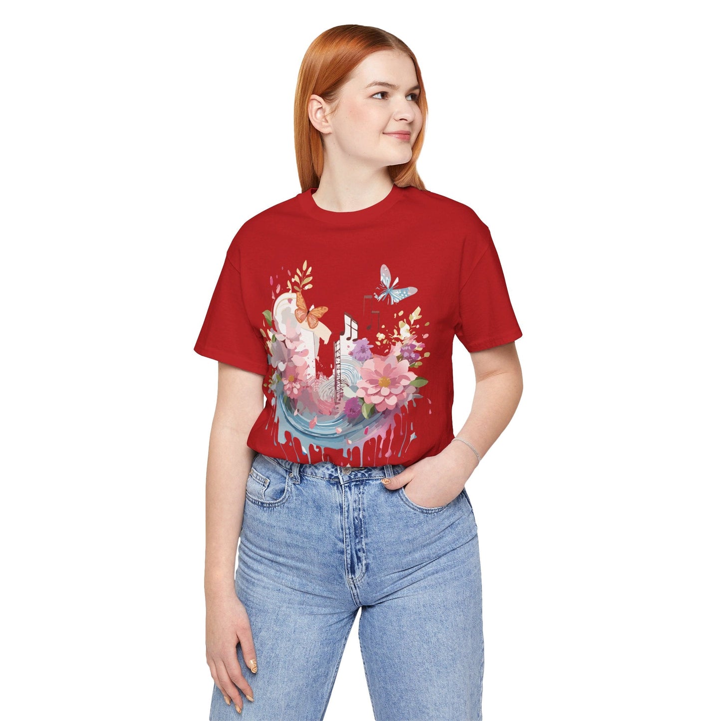 Adelpha Vintage Inspired Graphic T Shirt Unisex Short Sleeve Art Tee Premium Quality