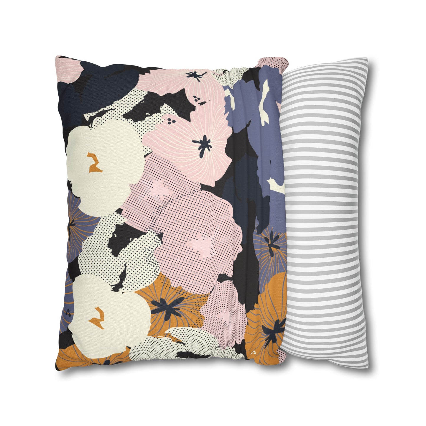 Floral Poly Pillowcase