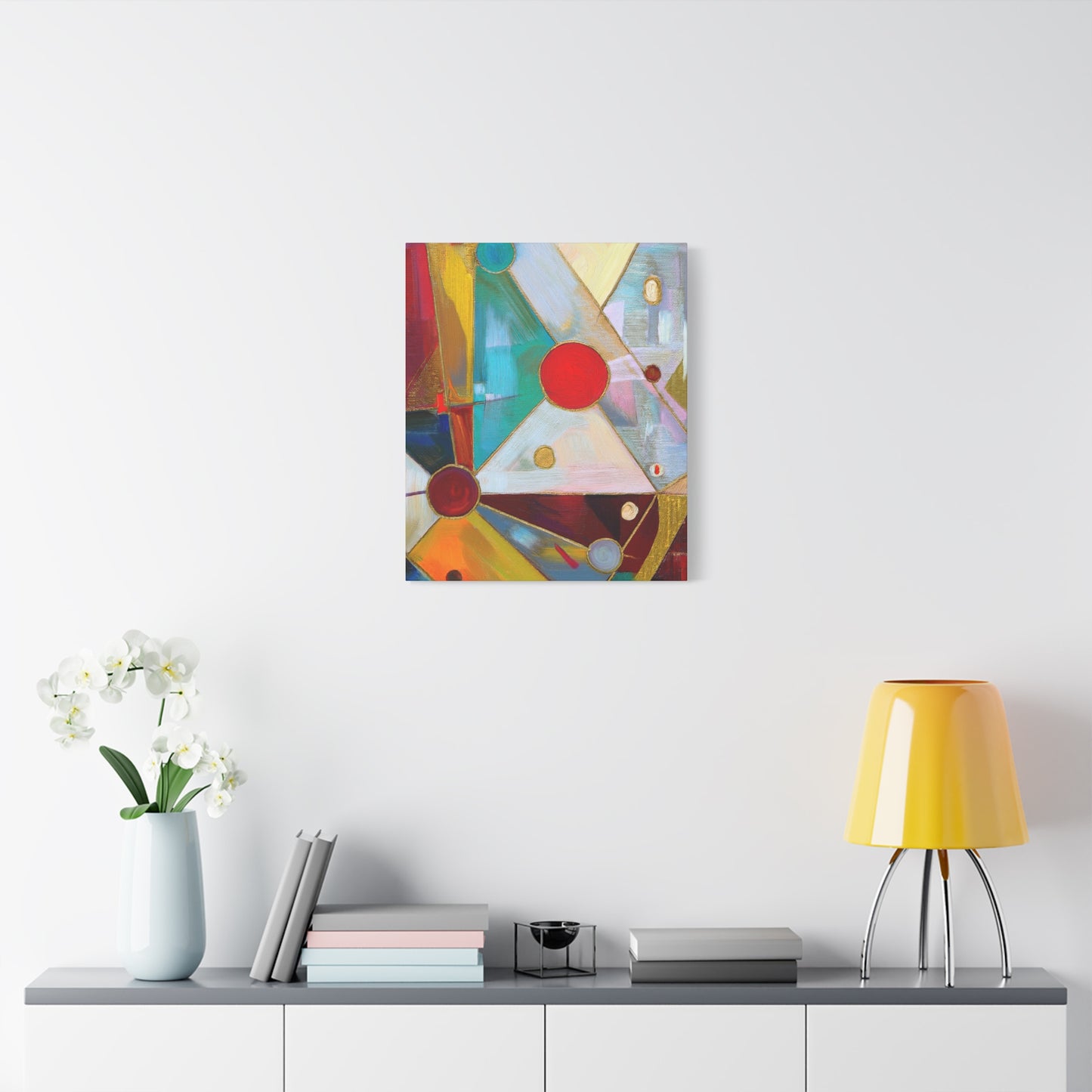 Abstract Oil Painting Print Canvas 20x24,20x30,24x30 24x32,24x36,30x40 32x48,36x48,40x60 Pine-Wood Inner Frame ABS-177