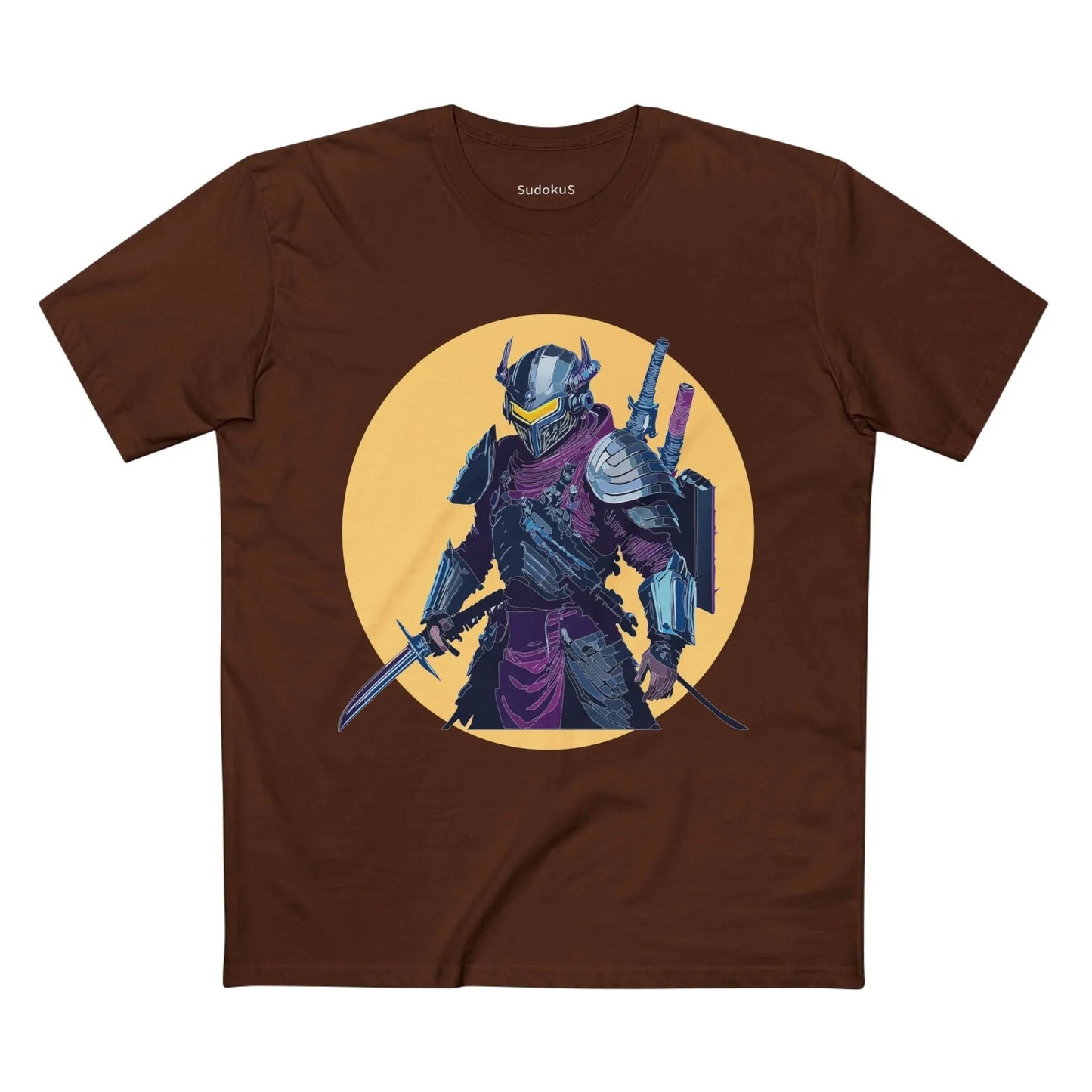 Samurai Graphic Unisex 100 Cotton Staple Tee 1
