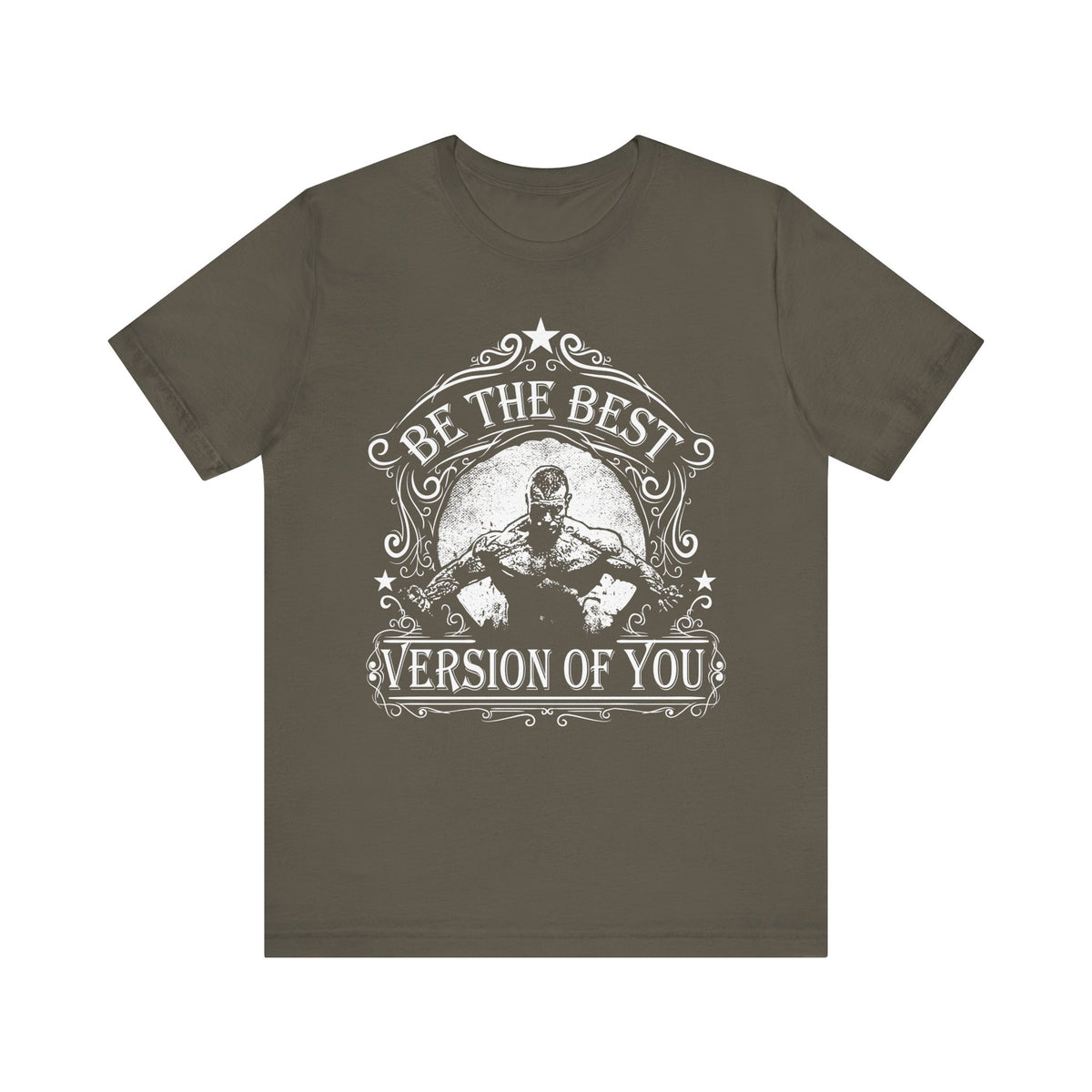 Be The Best Version Of You T-Shirt Motivational Fitness Tee