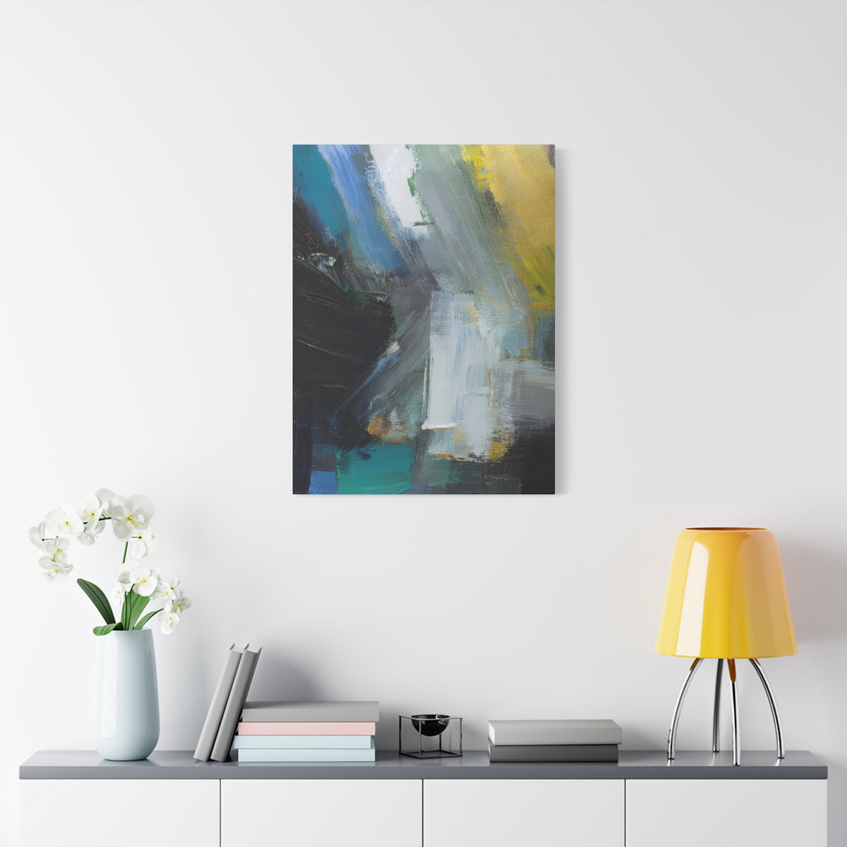Abstract Oil Painting Print Canvas 20x24,20x30,24x30 24x32,24x36,30x40 32x48,36x48,40x60 Pine-Wood Inner Frame ABS-81