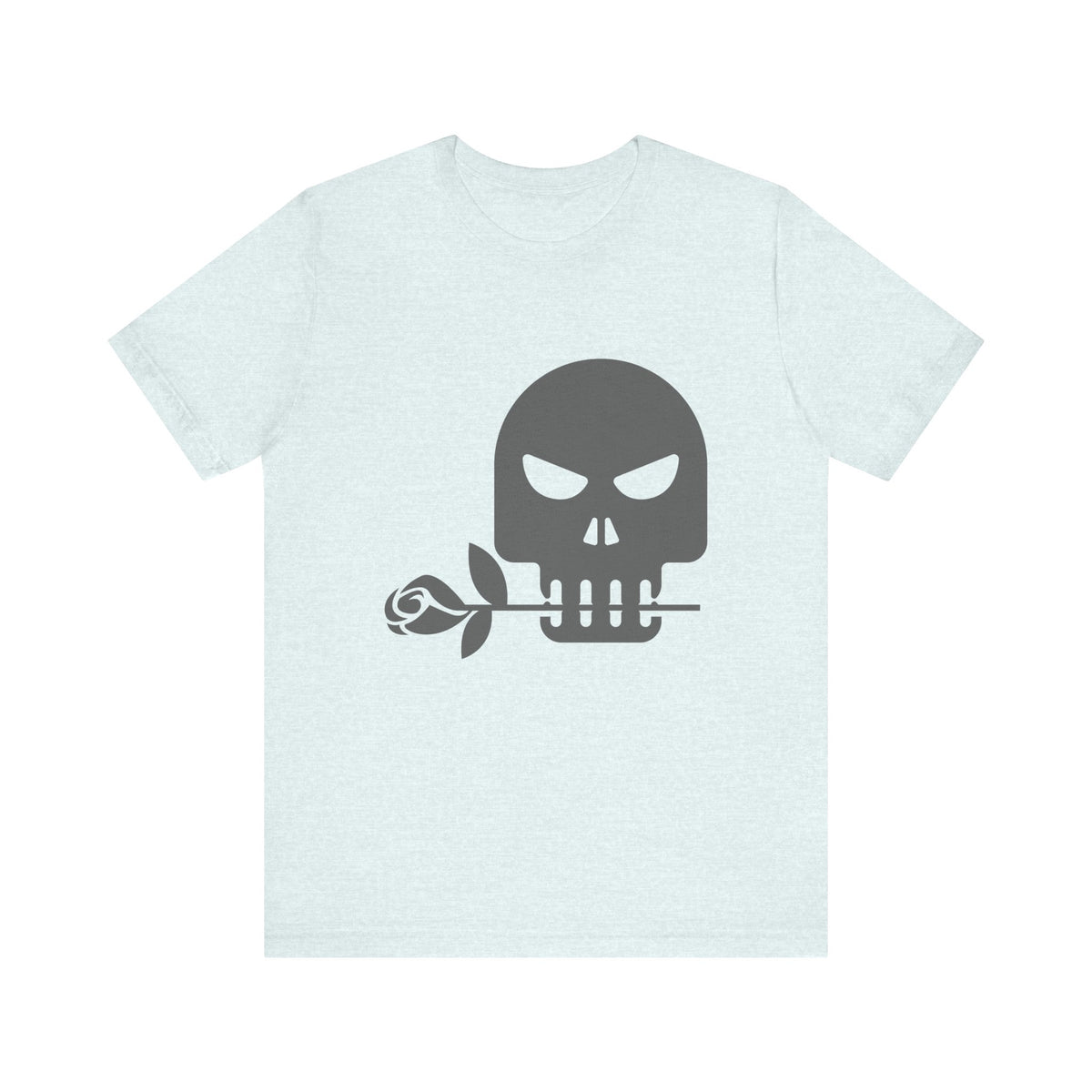 Camiseta unisex de algodón con calavera
