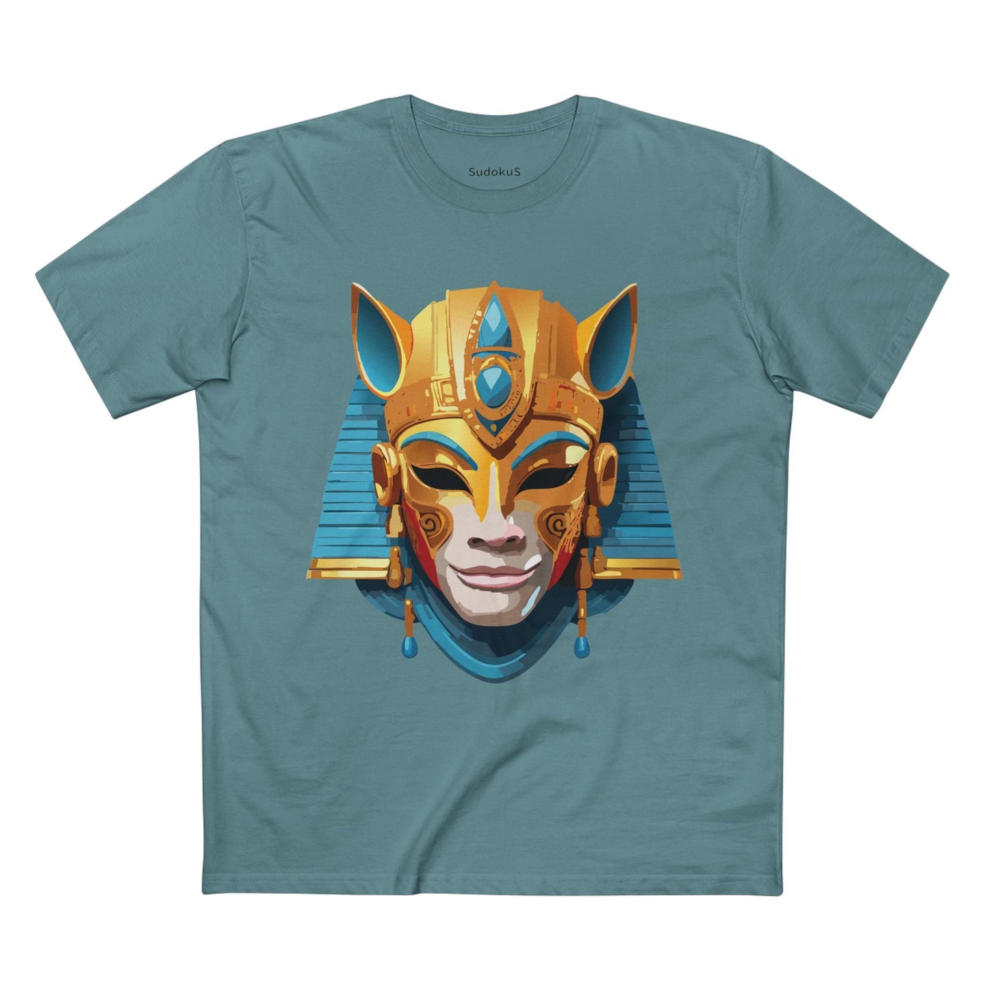 Mask Graphic Unisex 100 Cotton Staple Tee 32