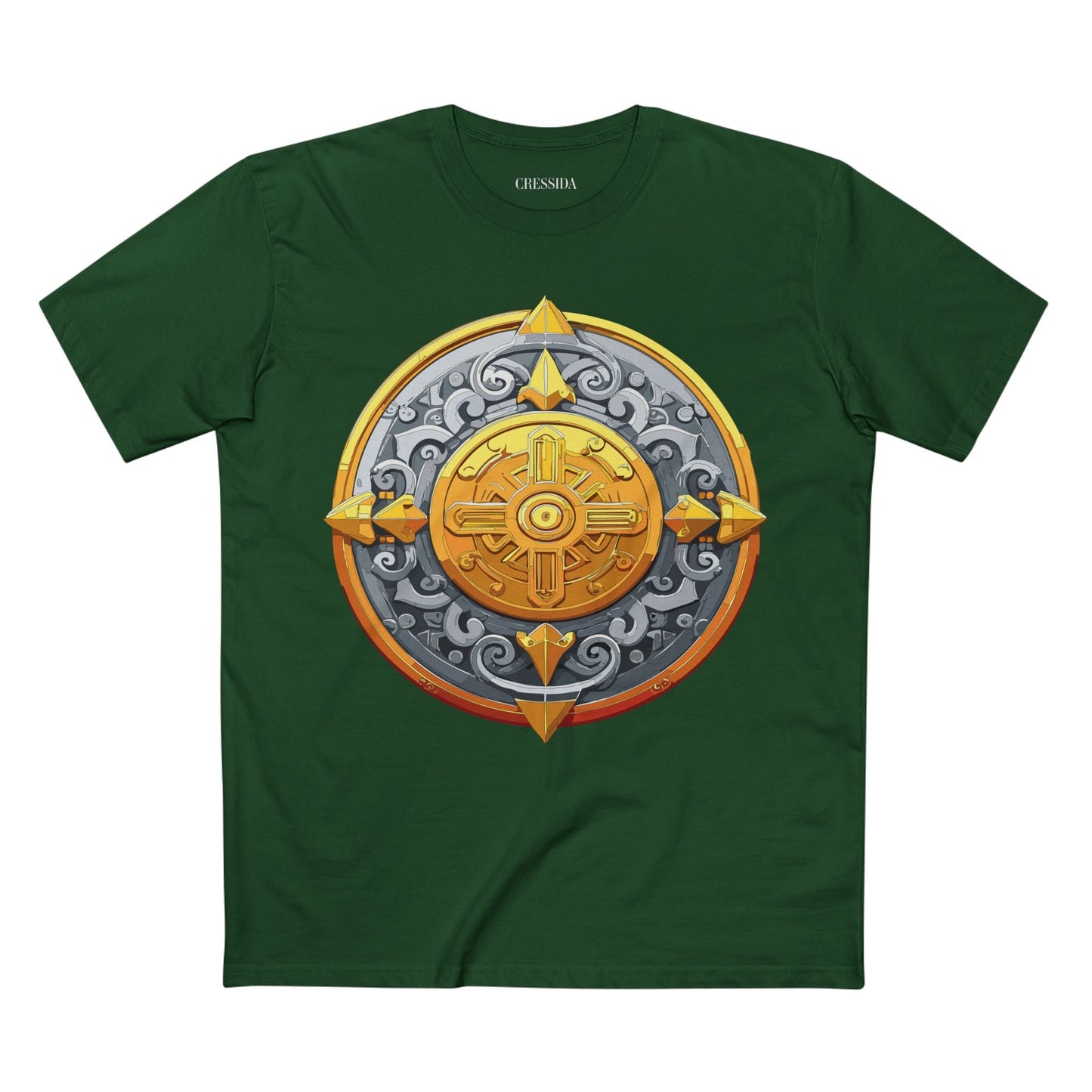 Antique Gold Coin Graphic Design T-Shirt Unisex 100 Cotton With Golden Print Artwork Tee 20