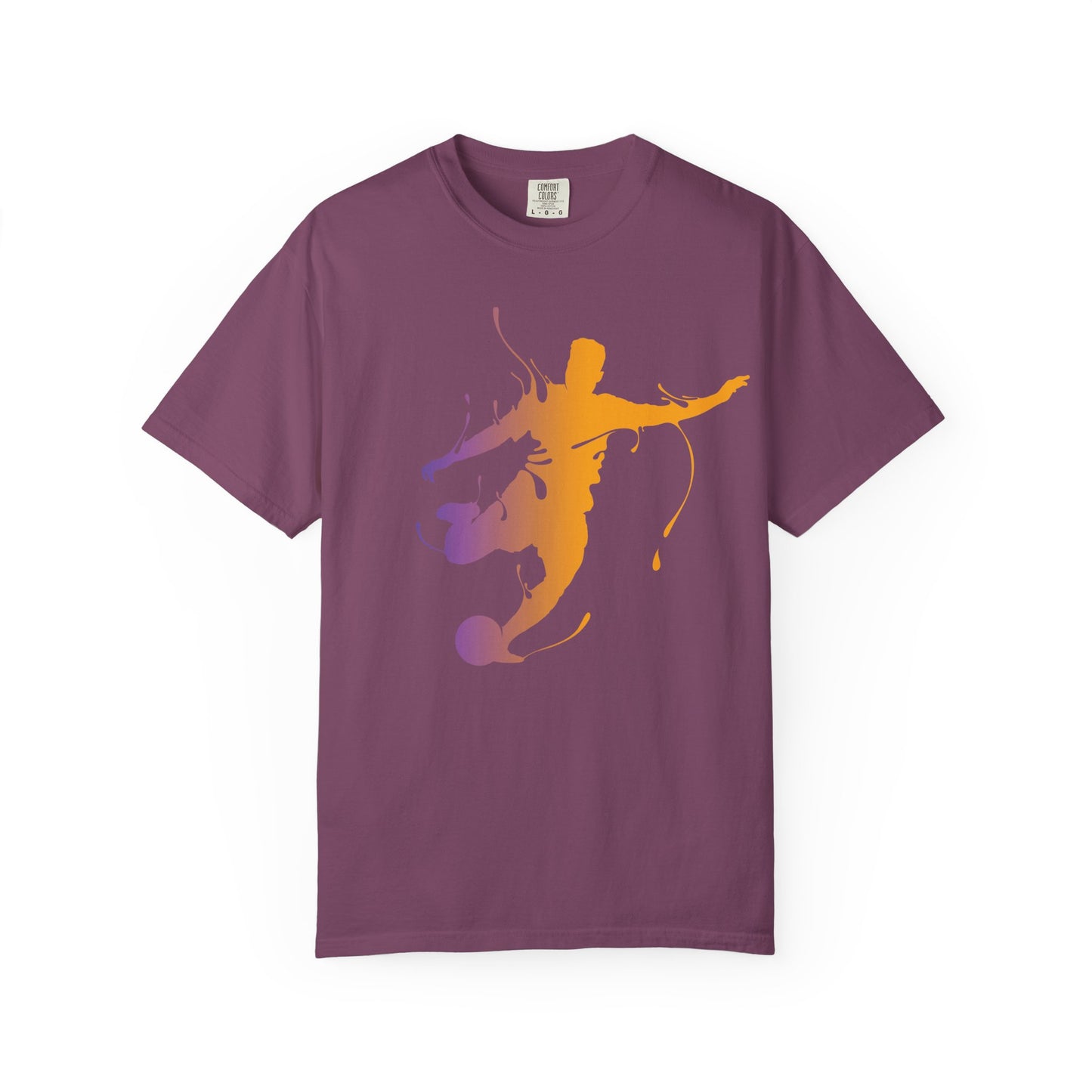Sports Graphic Unisex T-Shirt Garment Dyed Cotton Relaxed Fit Comfort Colors 11