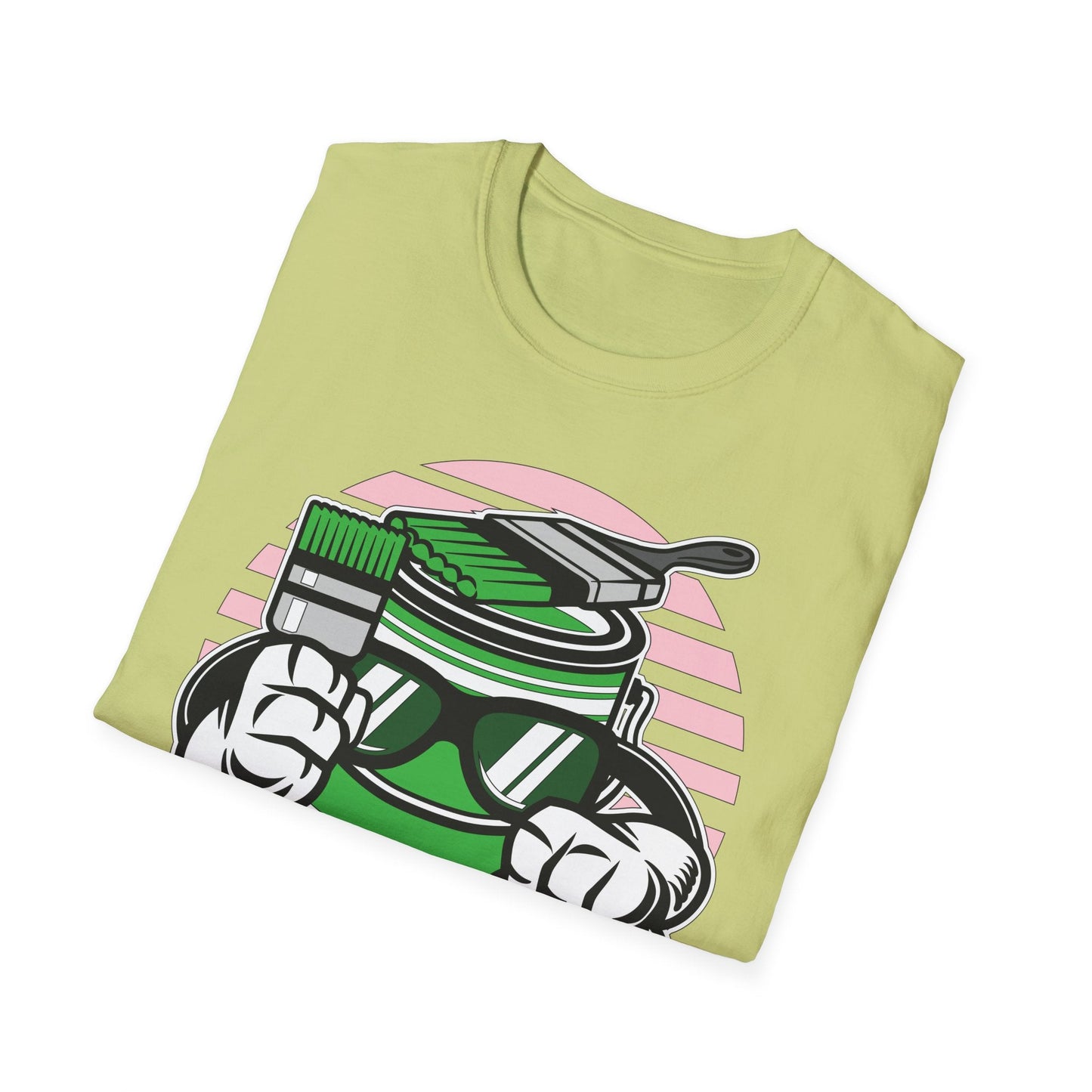 Cartoon T Shirt Animation Tee Funny Graphic Shirt For Unisex Gildan Softstyle 64000 Art Design