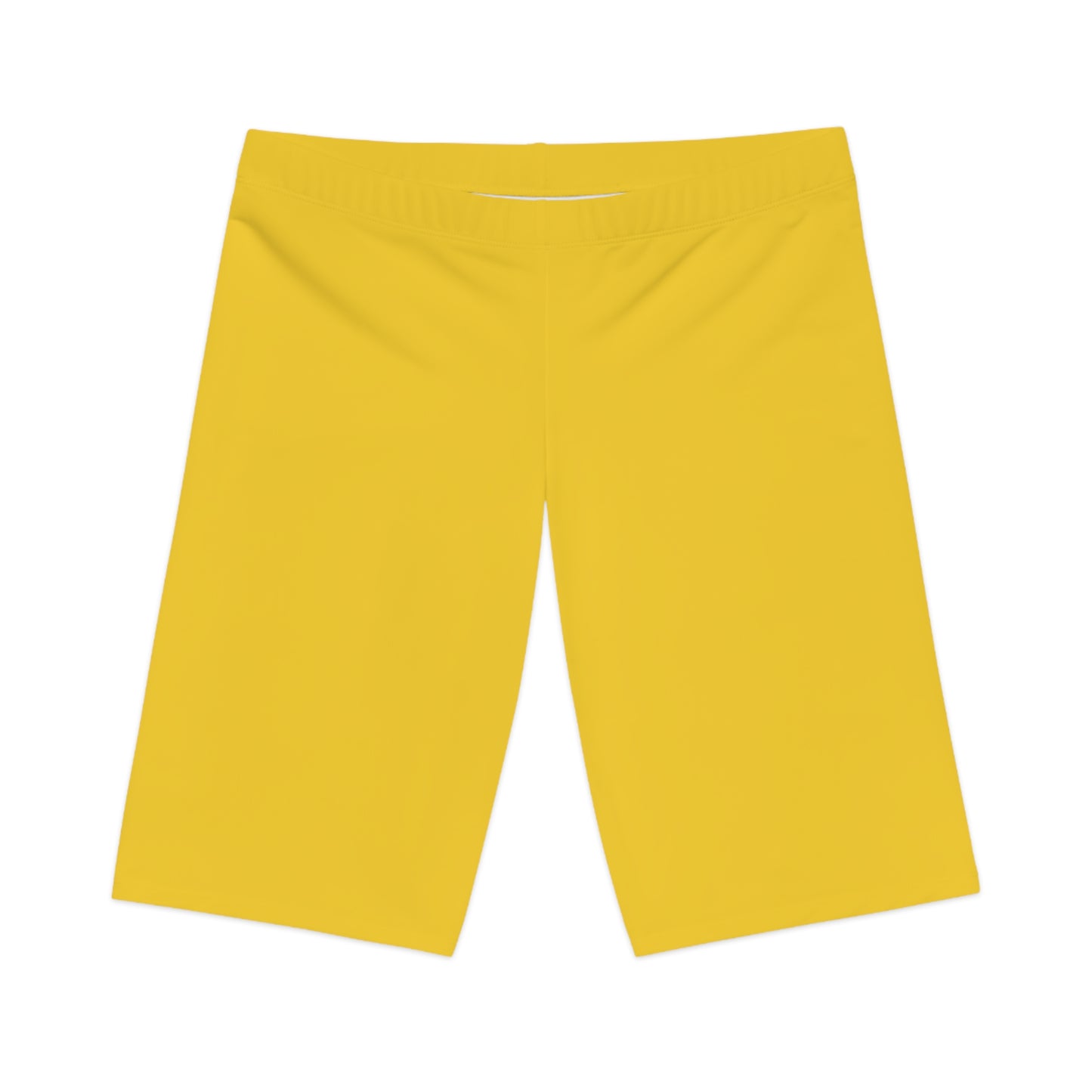 Yellow Color Biker Shorts, Yellow Biker Shorts 8