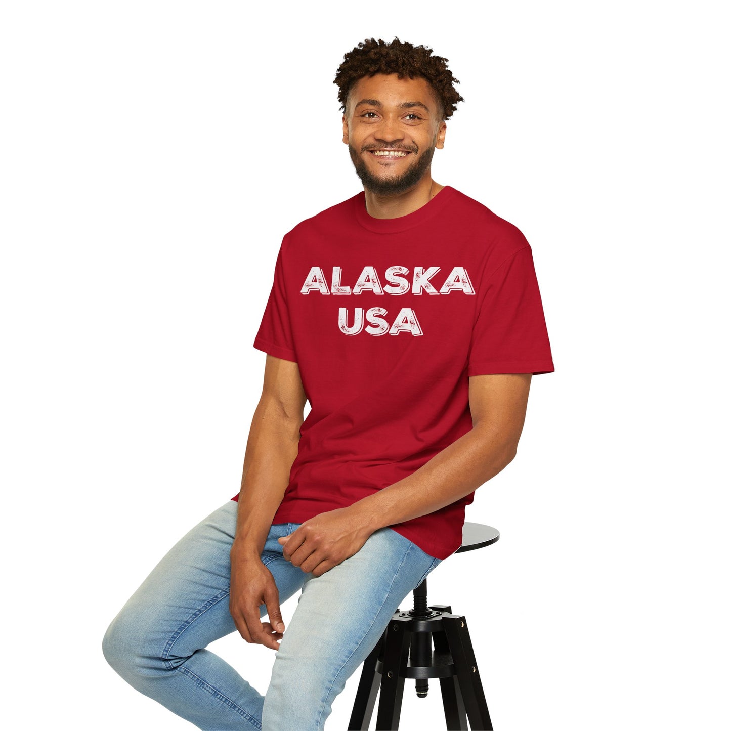 Alaska USA Graphic Unisex 100 Cotton T-Shirt c3