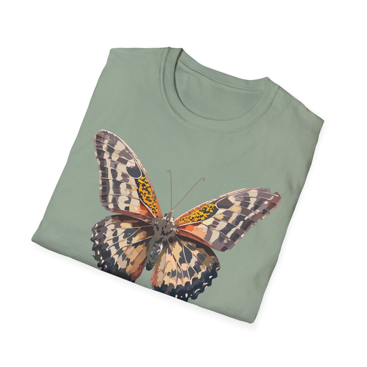 Butterfly Shirt Unisex Tee Monarch Butterfly Tee Softstyle Gildan 64000 Classic Fit