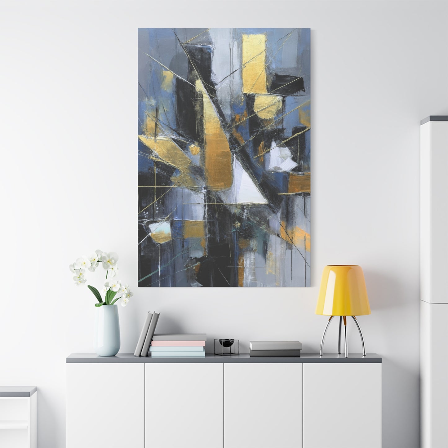 Abstract Oil Painting Print Canvas 20x24,20x30,24x30 24x32,24x36,30x40 32x48,36x48,40x60 Pine-Wood Inner Frame ABS-225