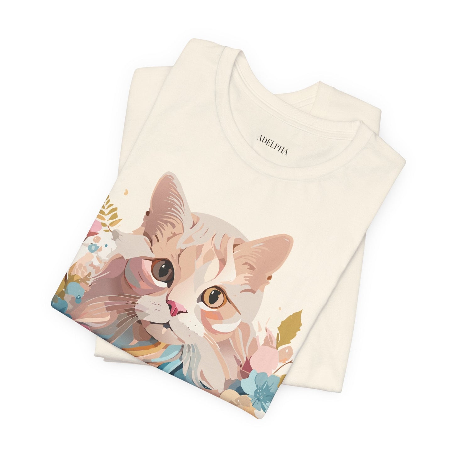 Cat Graphic Tee Unisex Shirt Adelpha Art Vintage Inspired Design