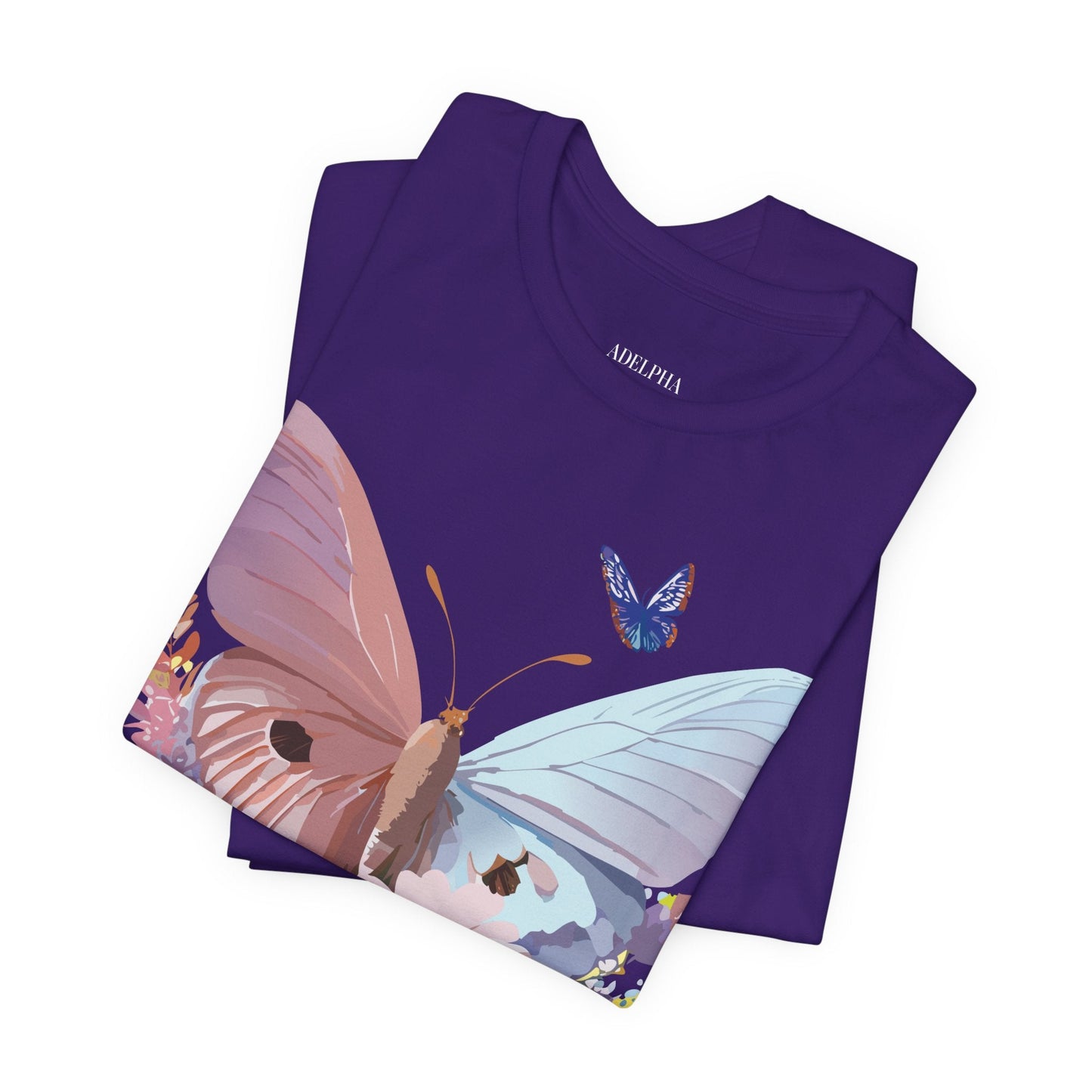 Butterfly Graphic Tee Unisex Jersey Short Sleeve Artwork By Adelpha
