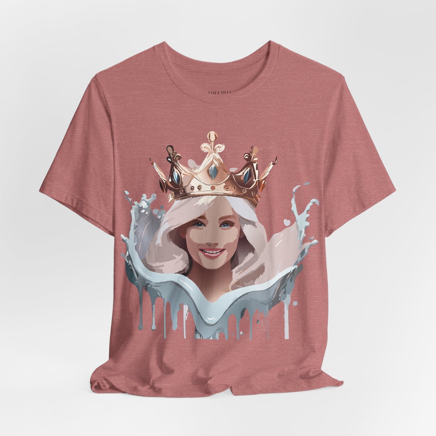Queen Graphic Tee Unisex Jersey Short Sleeve Vintage Inspired Adelpha Art Design