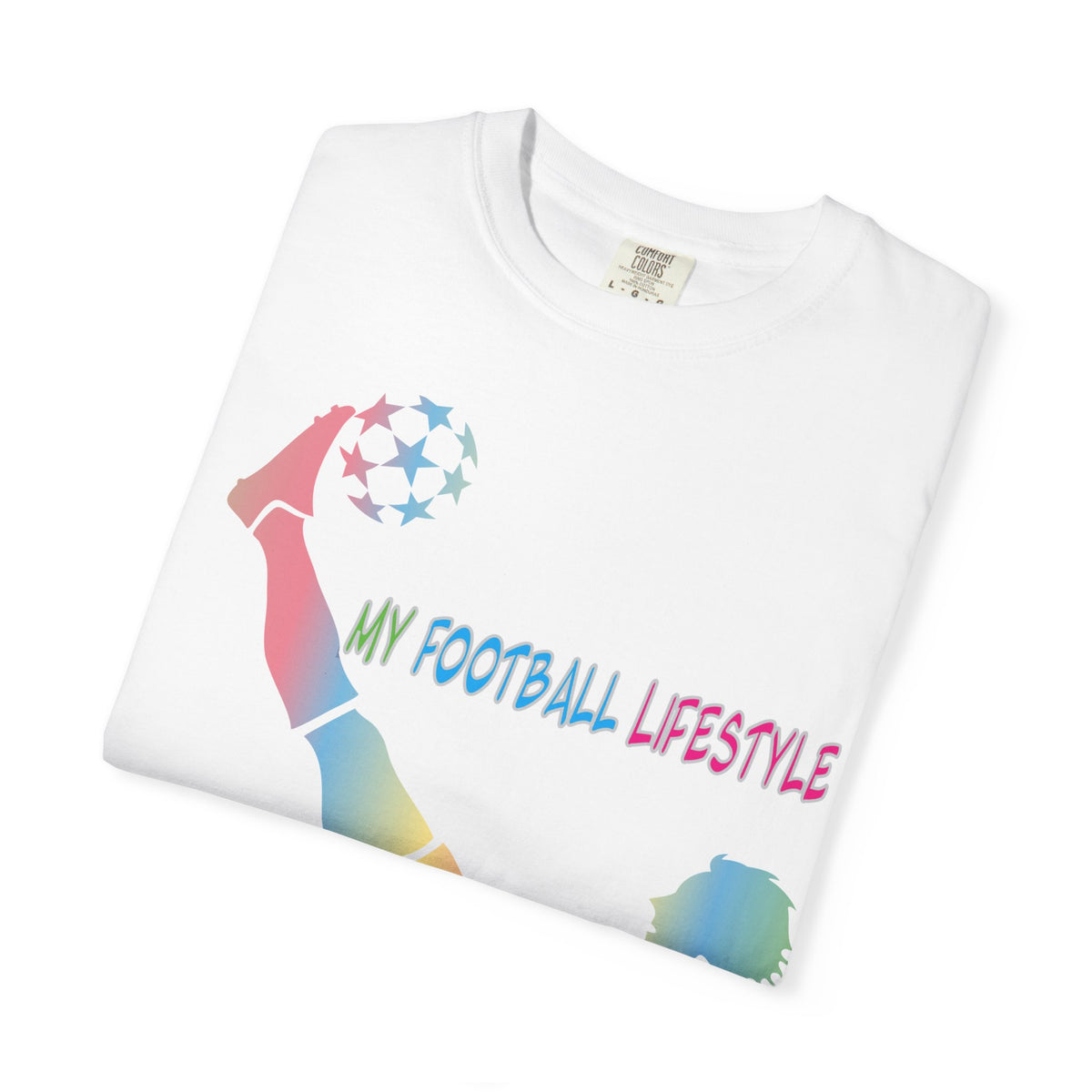 Sports Graphic Unisex T-Shirt Garment Dyed Cotton Relaxed Fit Comfort Colors 12