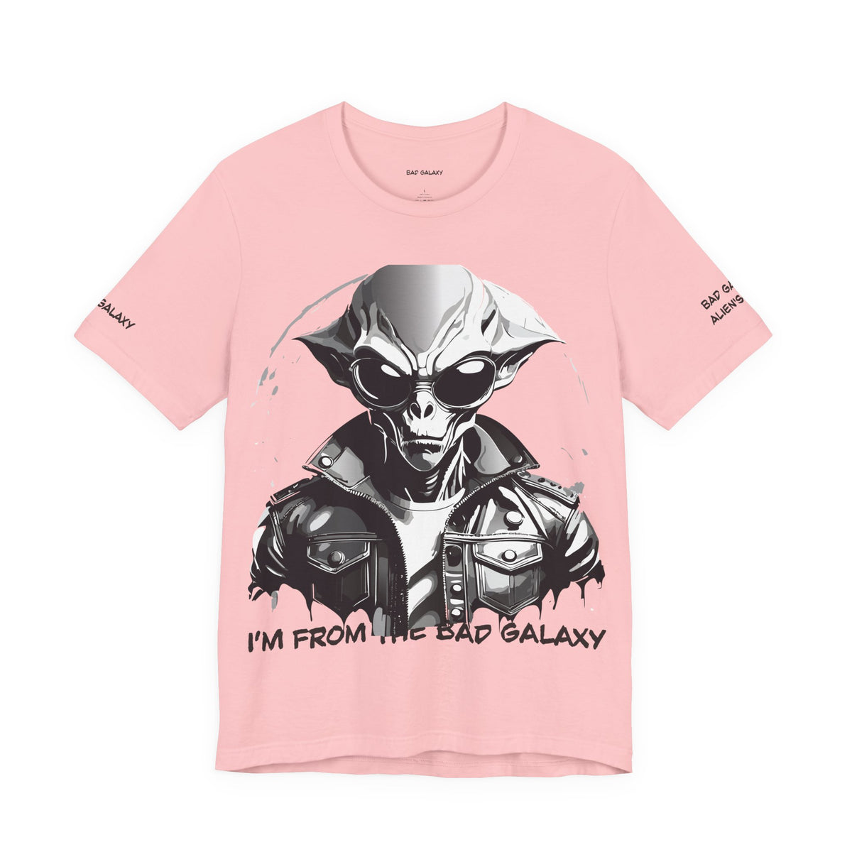 Alien Graphic Unisex Cotton Bella+Canvas Tee with Art Design b76