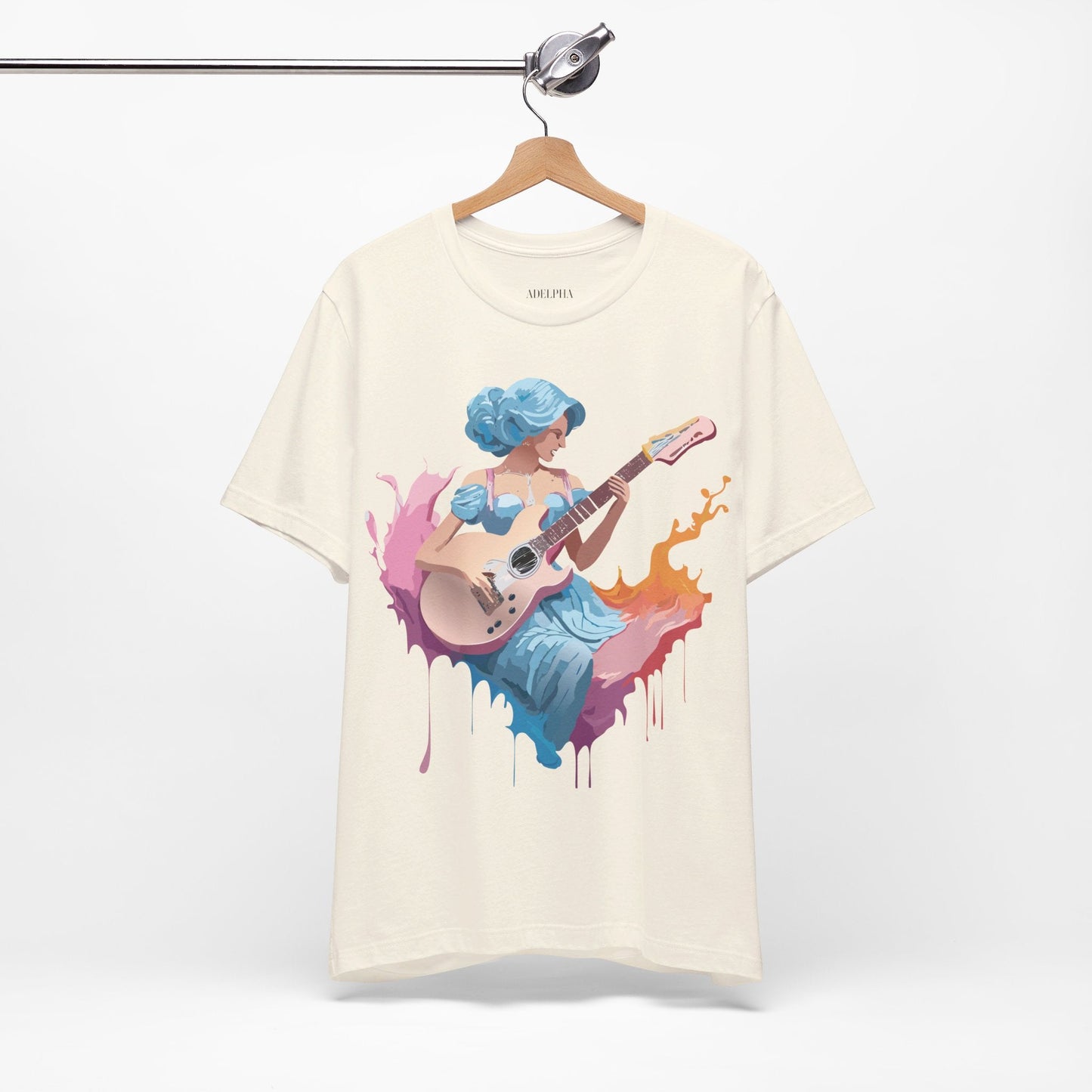 Music T Shirt Graphic Tee Unisex Adelpha Vintage Inspired Artwork Casual Everyday Wear