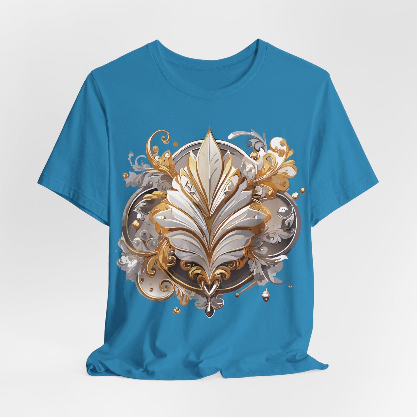 Jewelry Graphic Unisex 100 Cotton Vintage Treasure Art T-Shirt 11