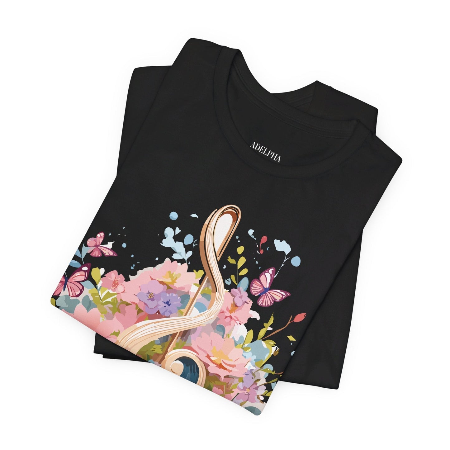 Music T Shirt Unisex Graphic Tee By Adelpha With Vintage Inspired Artwork And Premium Comfort