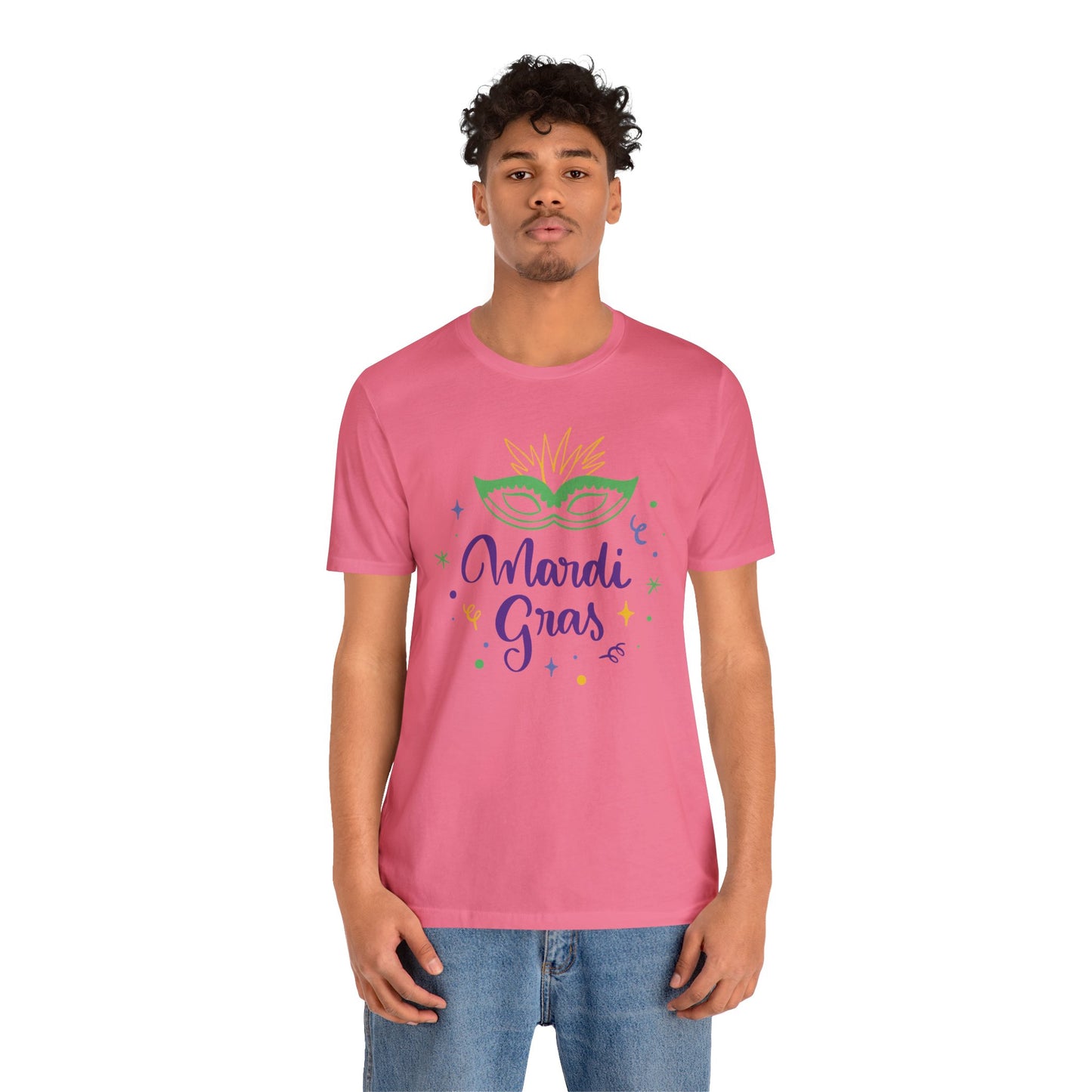 Tee-shirt en coton unisexe pour Mardi Gras