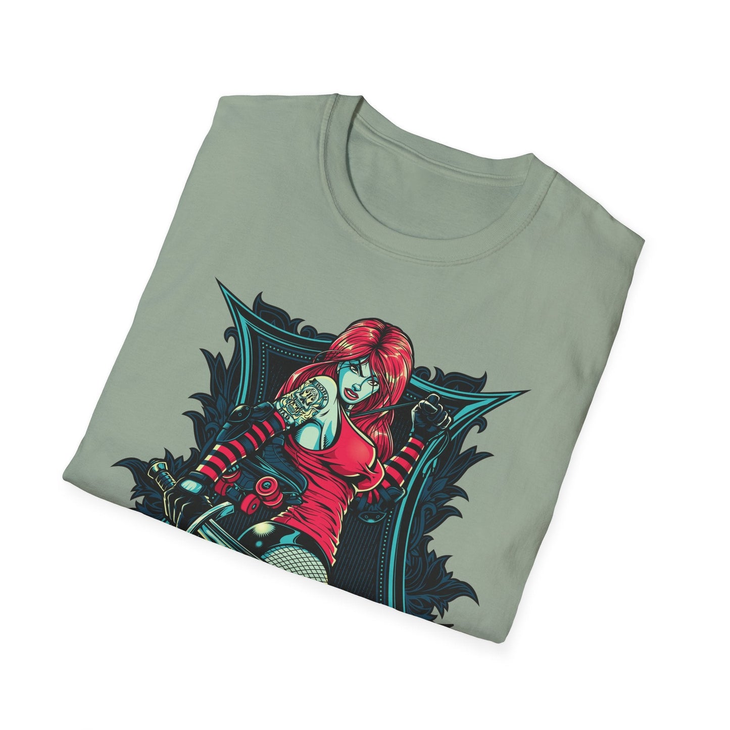 Art Design Graphic Tee Unisex Gildan Softstyle 64000 100 Percent Ring Spun Cotton Short Sleeve Shirt