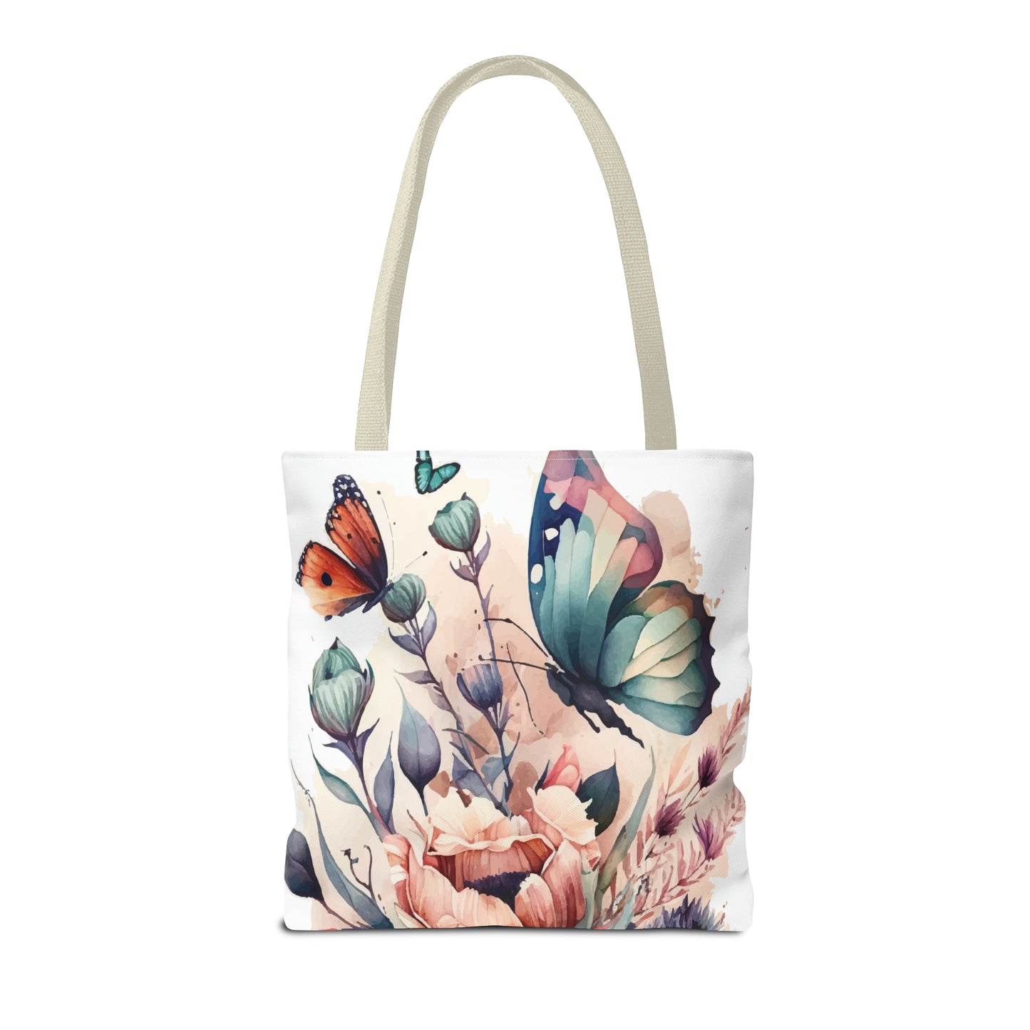 Bag with Butterfly Prints