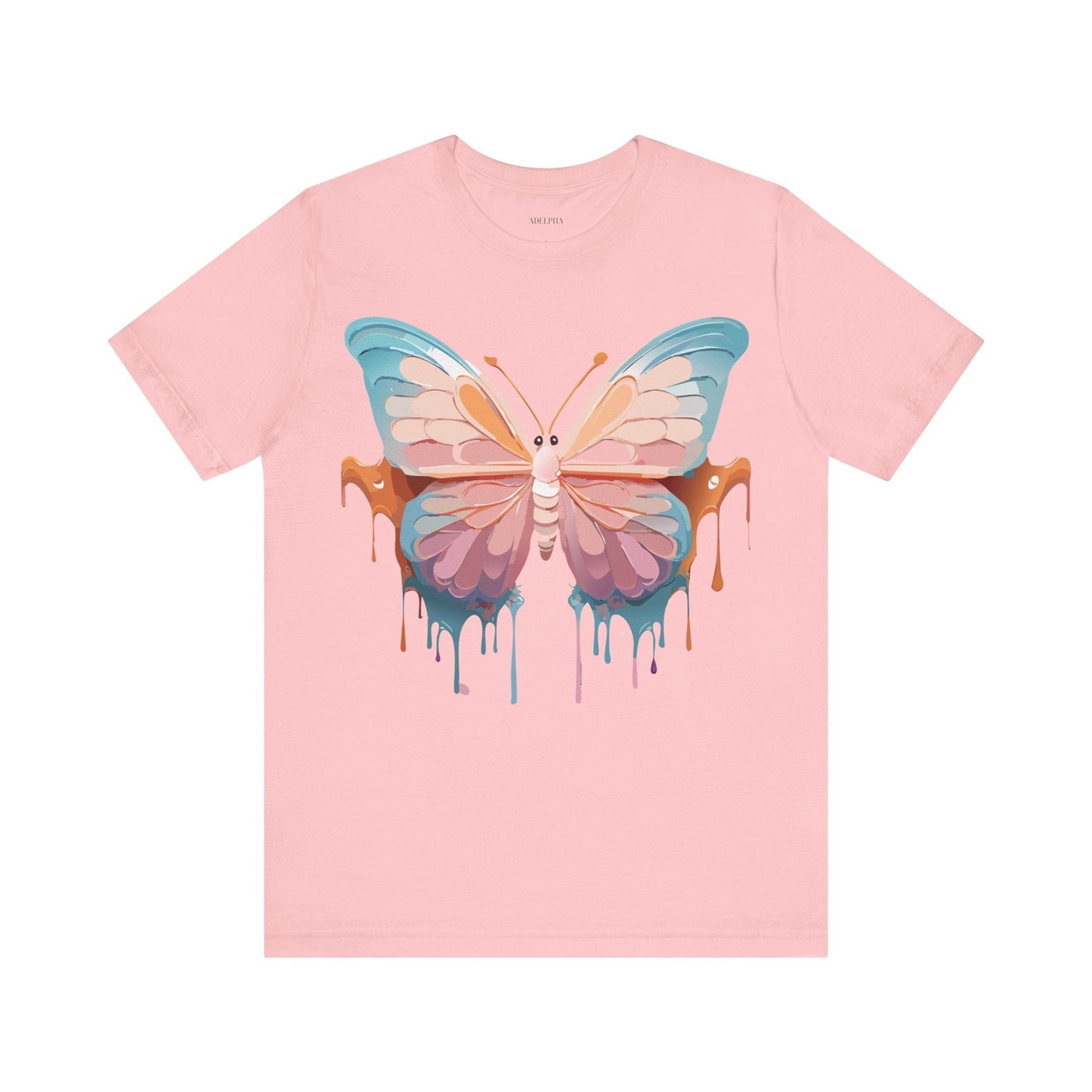 Adelpha Vintage Inspired Graphic Tee Unisex Short Sleeve Shirt