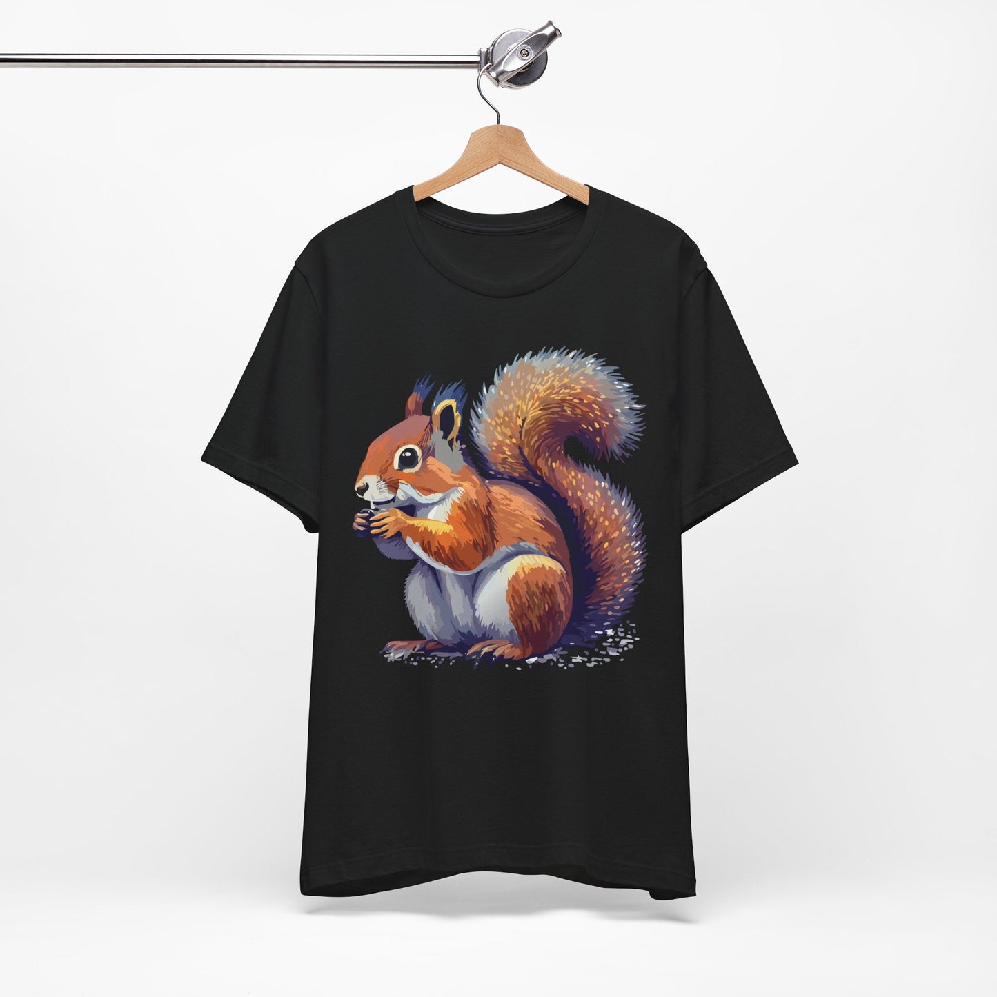 Unisex Animal Print Tee Shirt With Wild Animals Artwork Gildan Softstyle 64000 Cotton