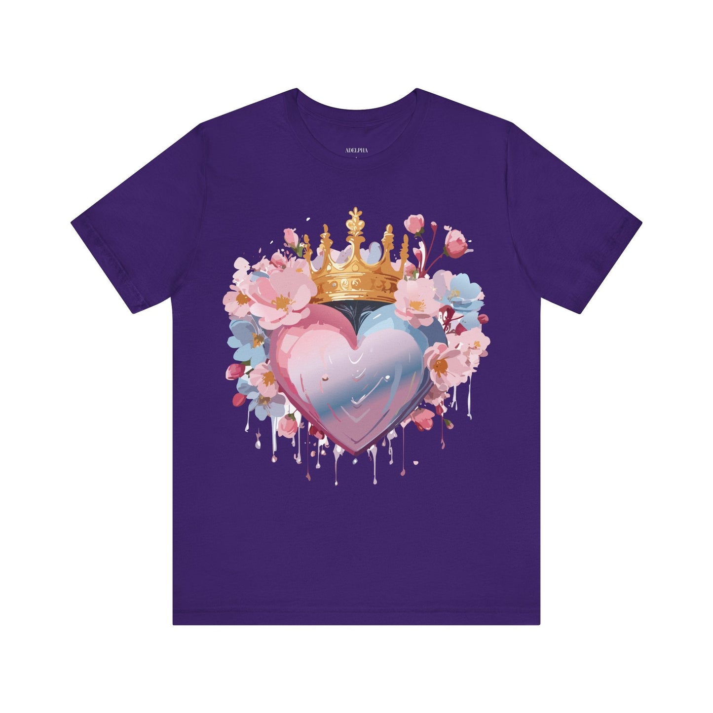 Valentine Graphic Tee Unisex Vintage Inspired Art From Adelpha Premium Jersey Short Sleeve Shirt