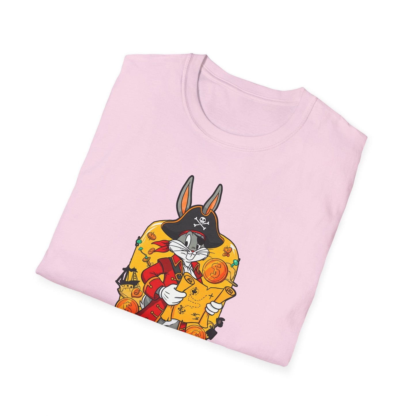 Bugs Bunny Shirt Unisex T Shirt Cartoon Design Animation Tee Gildan Softstyle 64000