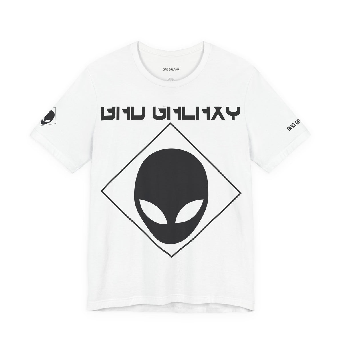 Alien Graphic Unisex Cotton Bella+Canvas Tee with Art Design b56