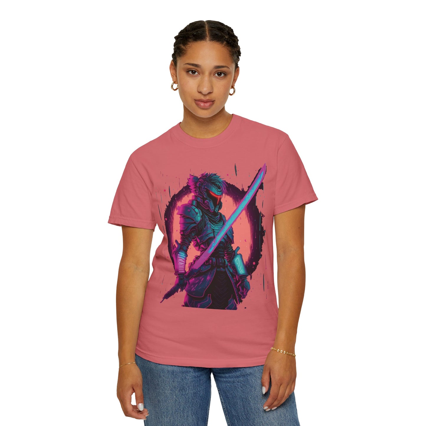 Unisex T-shirt with Knight in Armor