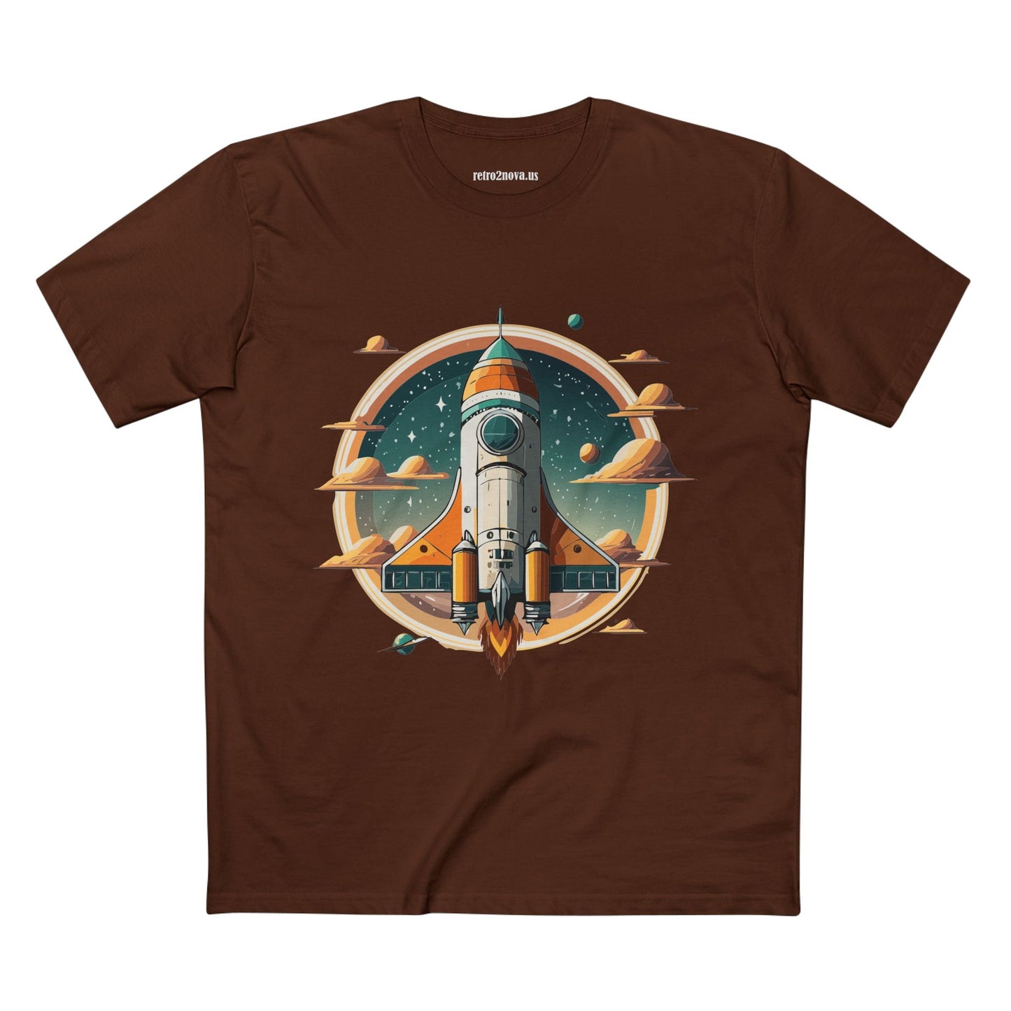 Cosmos Shirt Unisex Premium Cotton Tee With Original Art Design By Retro2Nova Collection