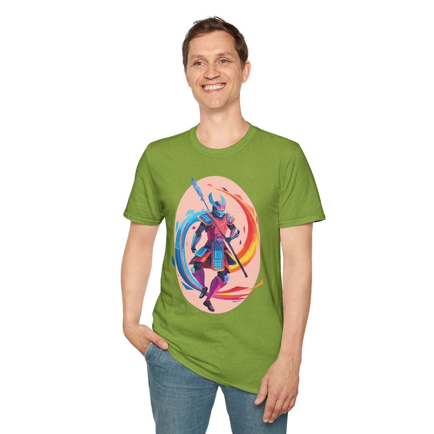 Samurai Shirt Unisex Softstyle T Shirt 64000 Cotton Breathable Everyday Comfort Fit