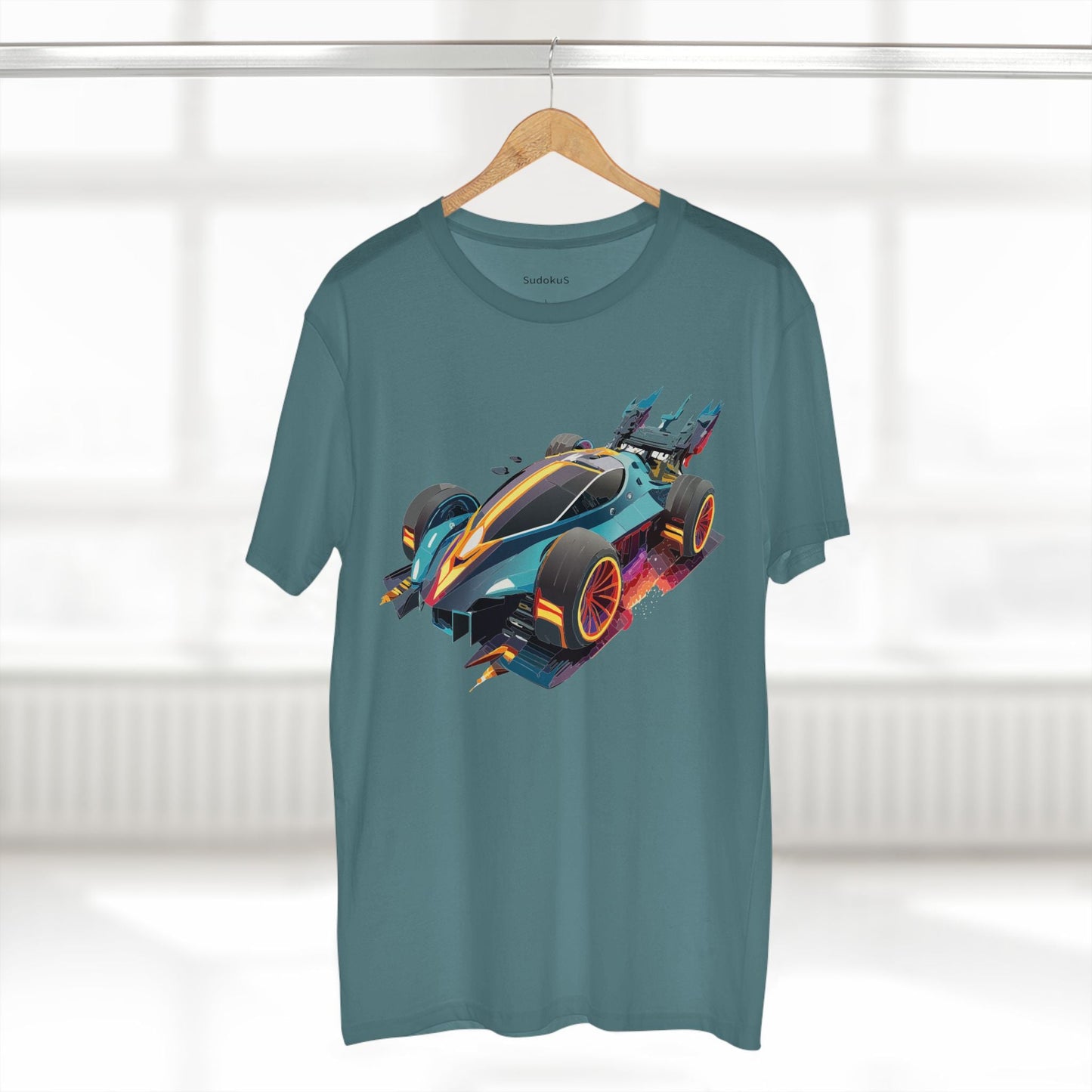 Car Graphic Unisex 100 Cotton Staple Tee 20