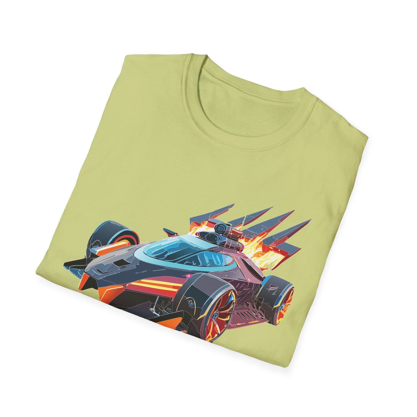 Car T Shirt Unisex Softstyle Cotton Tee With Cars Graphic Hot Wheels Design For Men Women