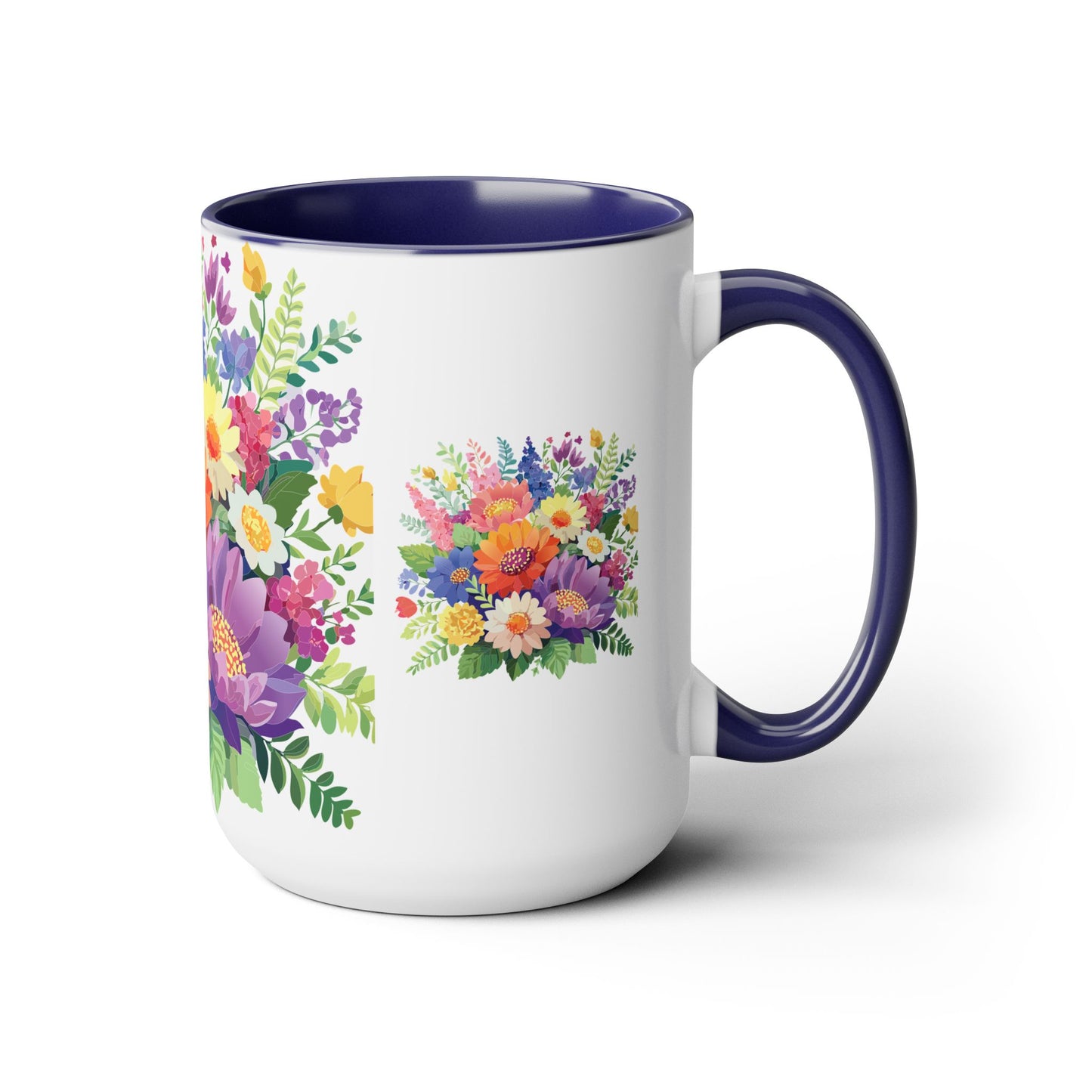 Floral Mug, Floral Cup