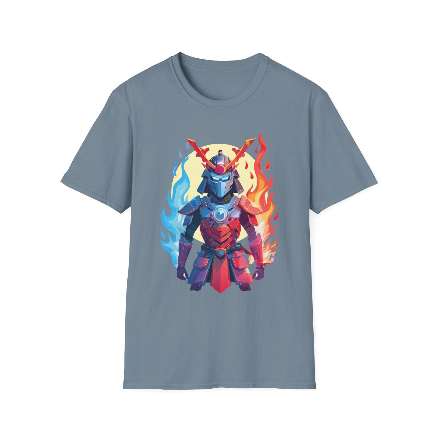 Samurai Shirt Unisex T Shirt Softstyle Ring Spun Cotton Gildan 64000 100 Percent Cotton Tee