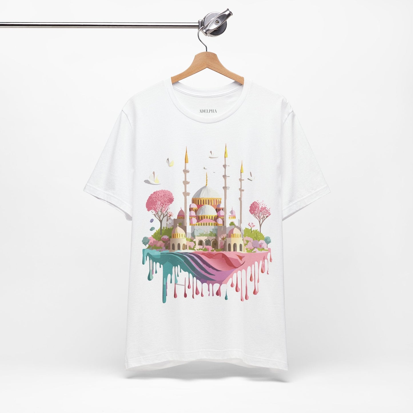Istanbul Tourist Shirt Graphic Tee Unisex Jersey Short Sleeve Vintage Inspired Art Adelpha