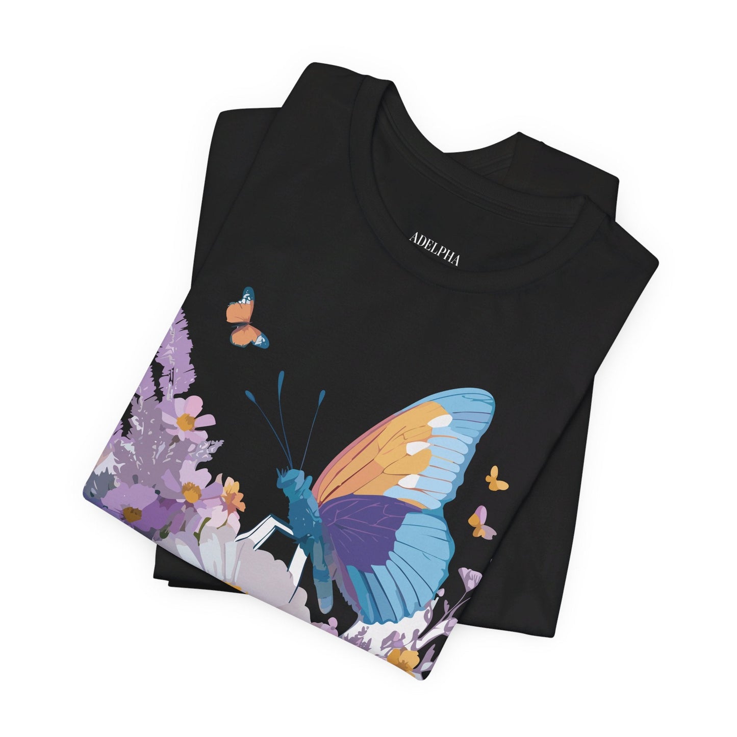 Adelpha Vintage Inspired Graphic Tee Unisex Short Sleeve Shirt