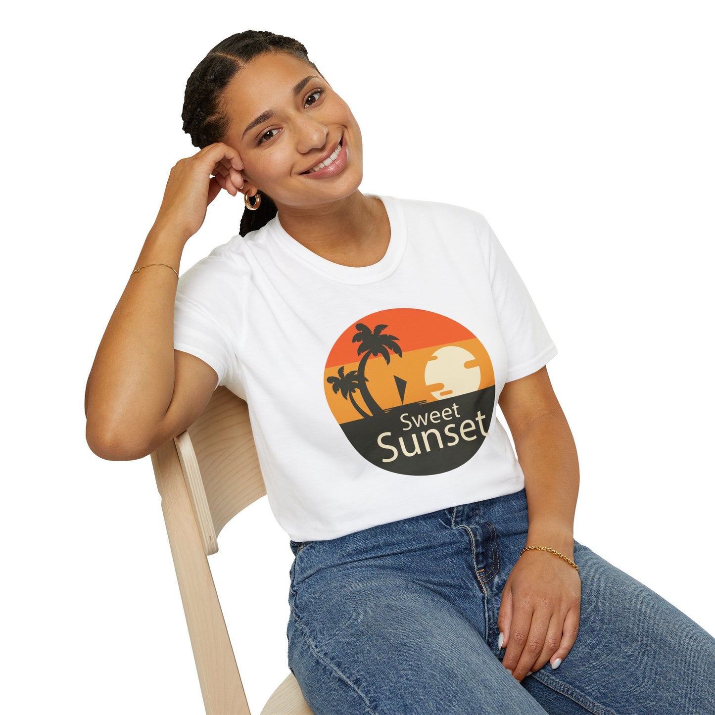 Summer T-Shirt, Summer Design Shirts, Art Tee Shirt with Summer Design - 5