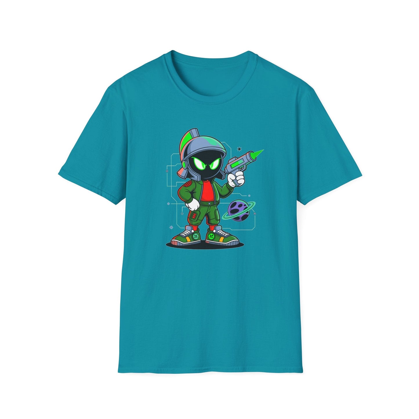 Unisex Cartoon T Shirt With Animation Design Funny Animals Tee Shirt For All Ages