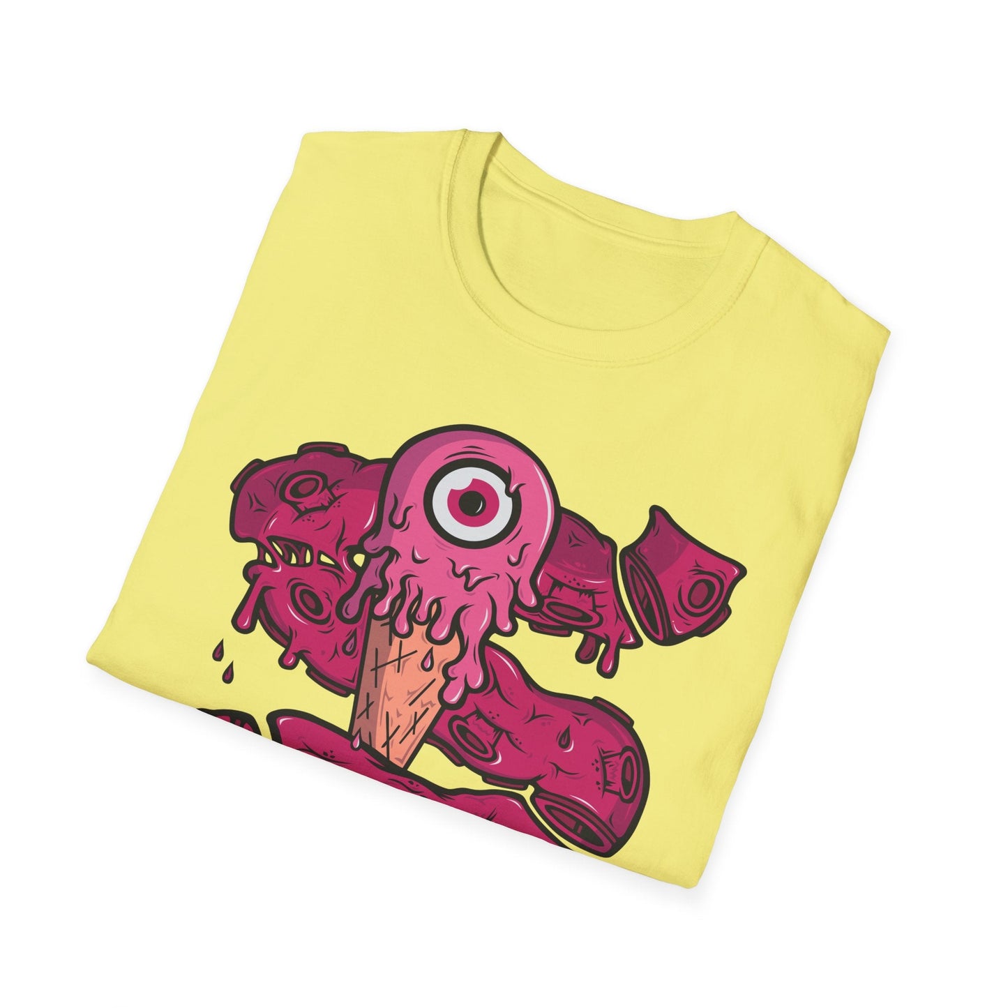 Cartoon T Shirt Animation Tee Funny Graphic Tee Unisex Gildan Softstyle Cotton 64000