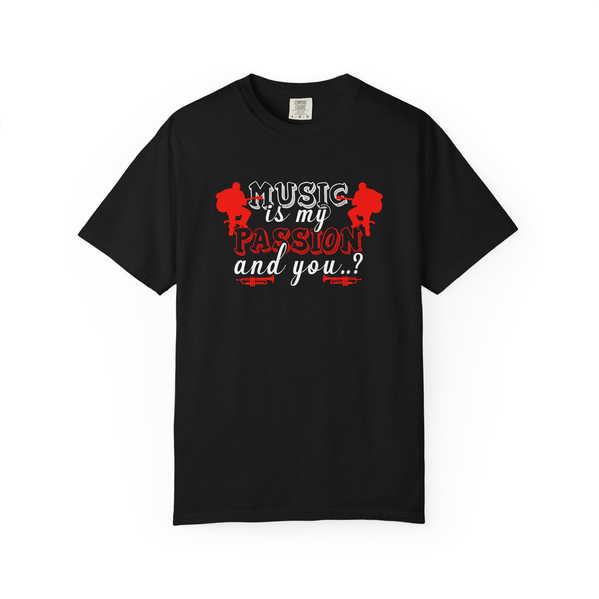 Music is My Therapist T-shirt Band Graphic Music Quote Unisex Cotton Tee 070