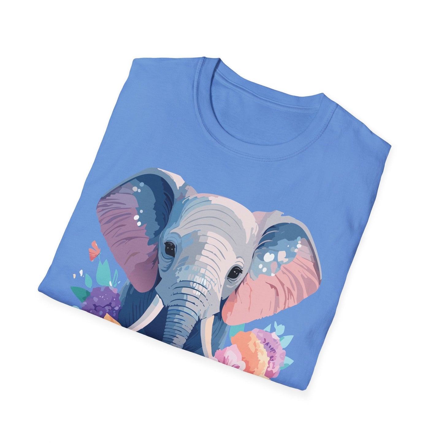 Elephant Graphic T Shirt Unisex Softstyle 64000 Cotton Animals T Shirt For Adults Premium