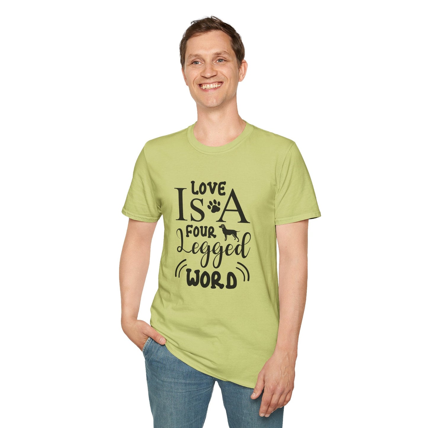 Dog Slogan T Shirts With Funny Quotes Unisex Tee Gildan Softstyle 64000 100 Percent Ring Spun Cotton