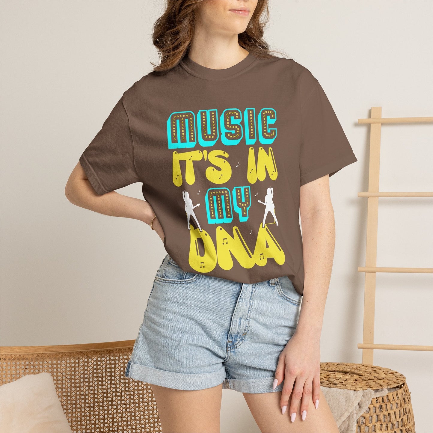 Music Graphic Design Unisex Cotton T-shirt 074