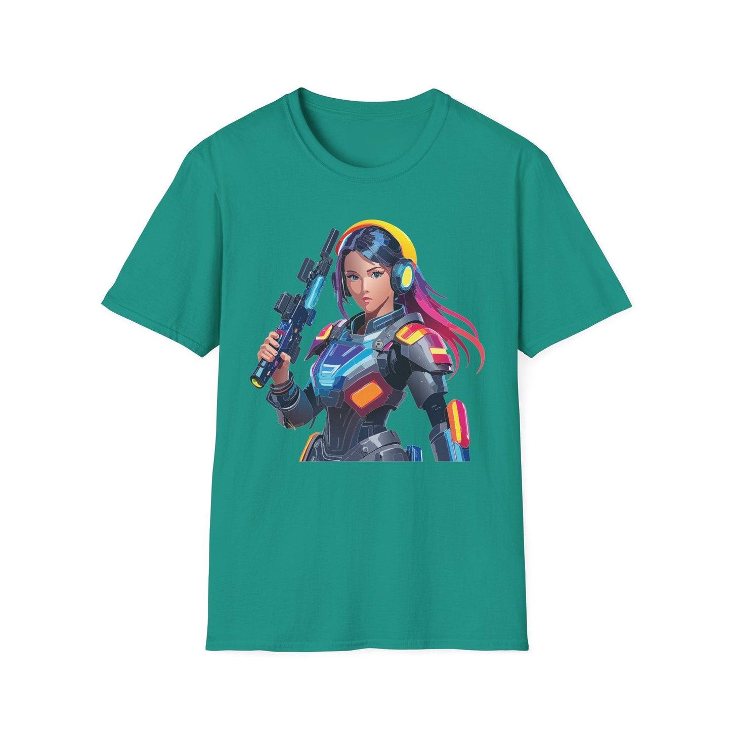 Robocop T Shirt Unisex Softstyle 64000 Graphic Tee With Robocop Art Design Premium