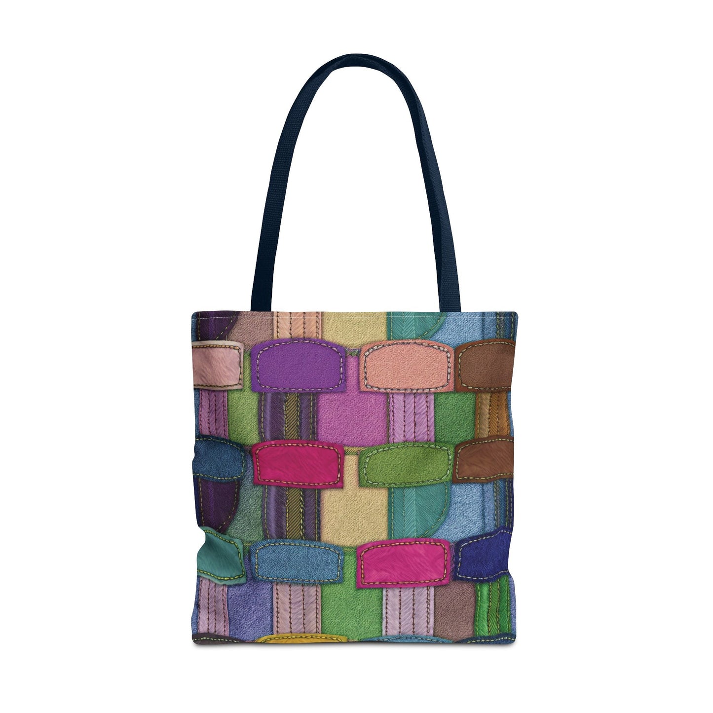 Denim Canvas Bag, Tote Bag Denim Printify