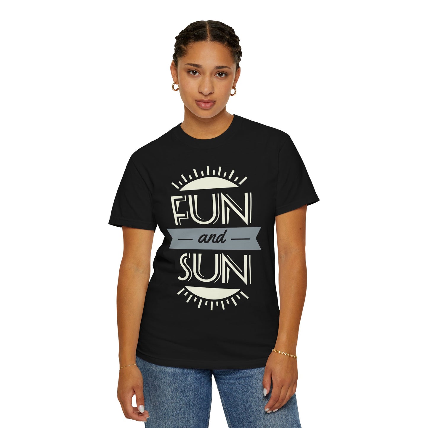 Unisex T-shirt with summer design